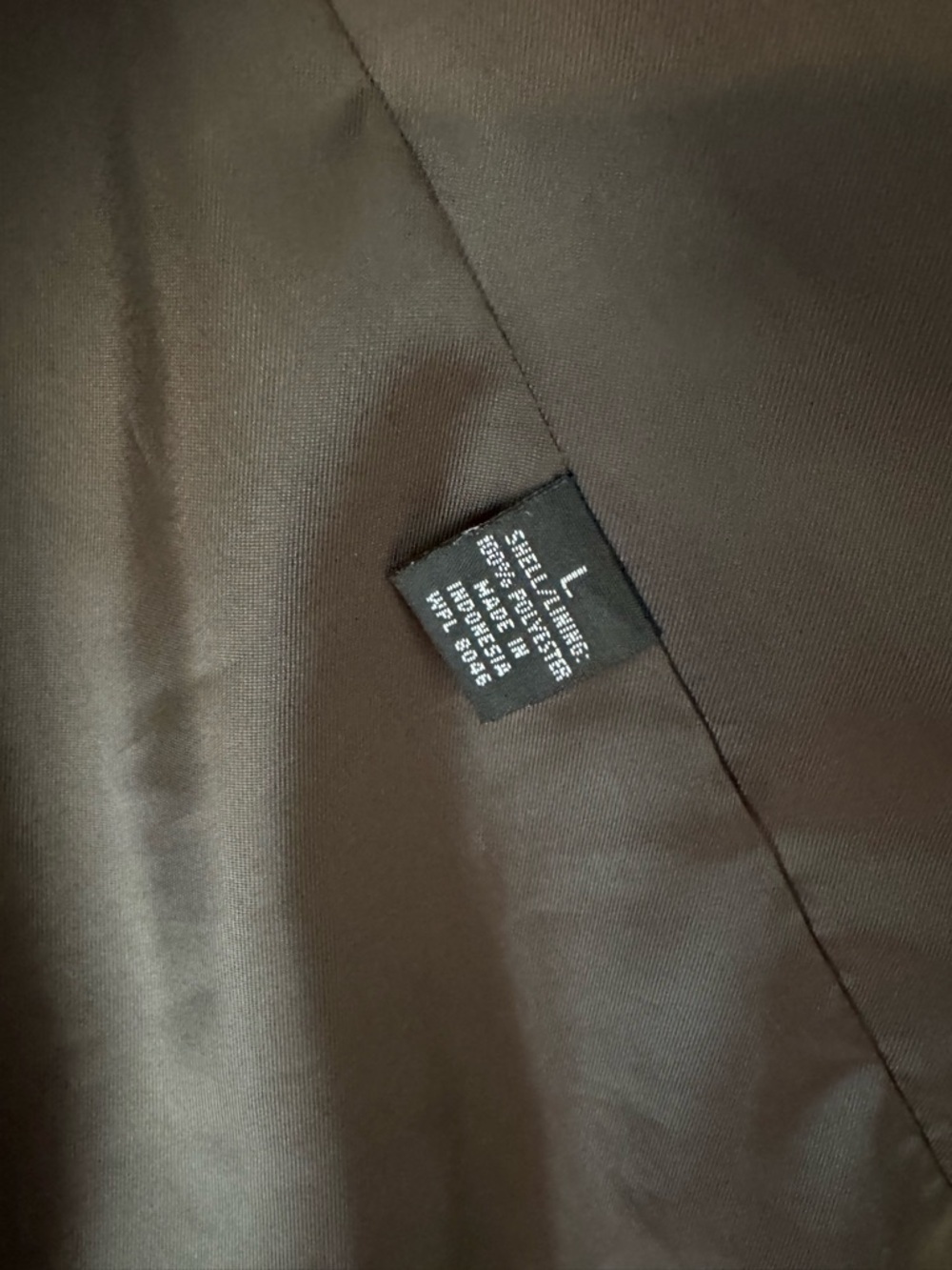 Alfani Brown “Suede” Pinstriped Sport Coat - Picture 6 of 6